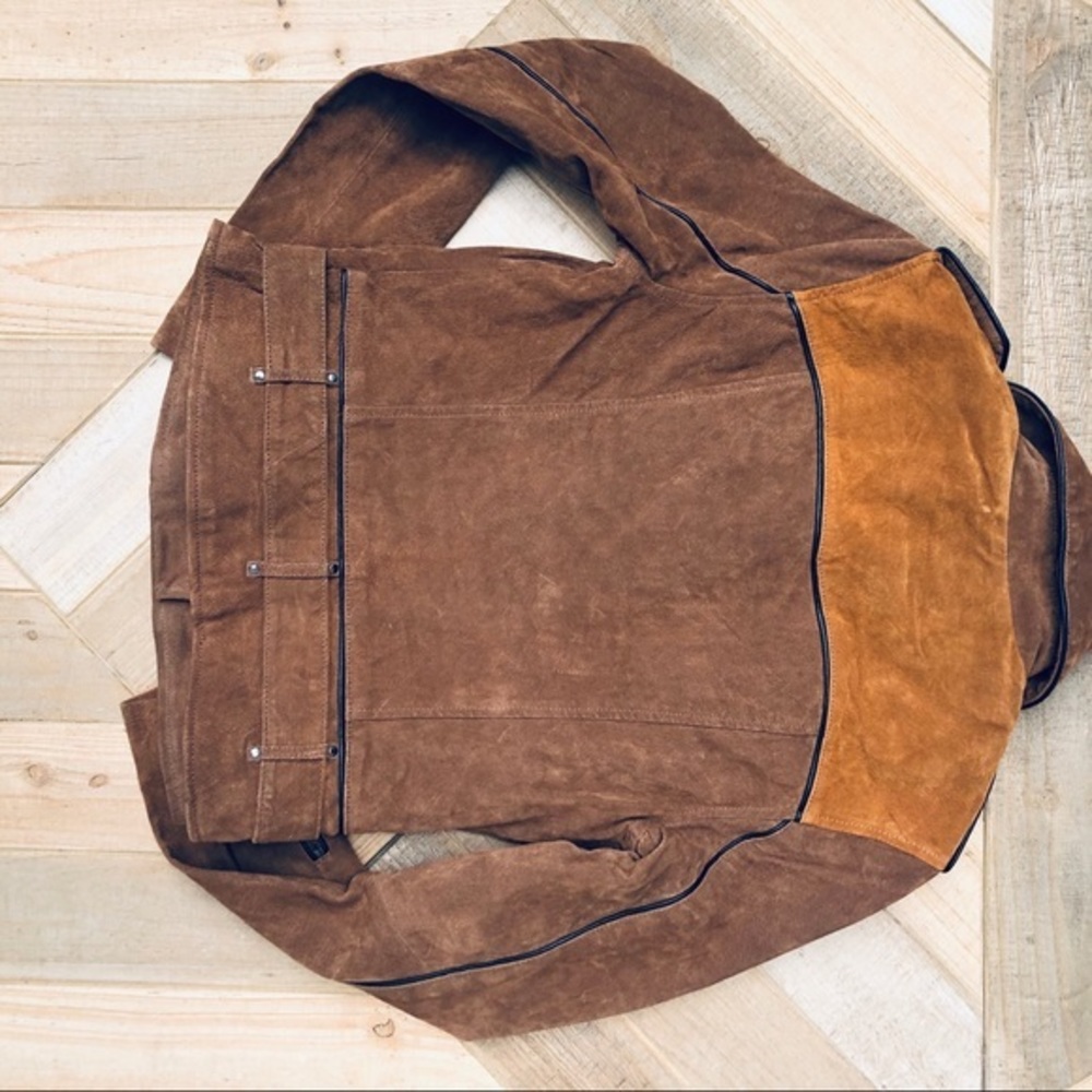 - Nwot ecote suede biker jacket - Picture 6 of 8